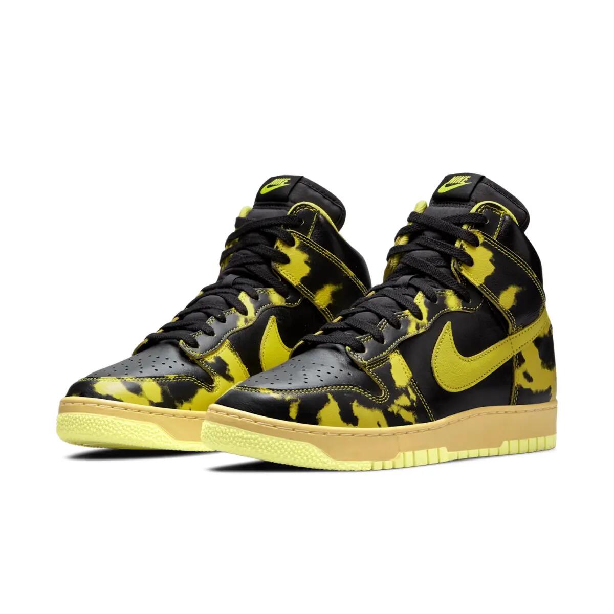 Nike Dunk High 1985 SP Yellow Acid Wash 3/6