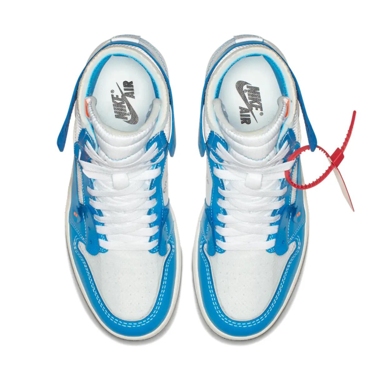 Air Jordan 1 Retro High Off White University Blue 5/6