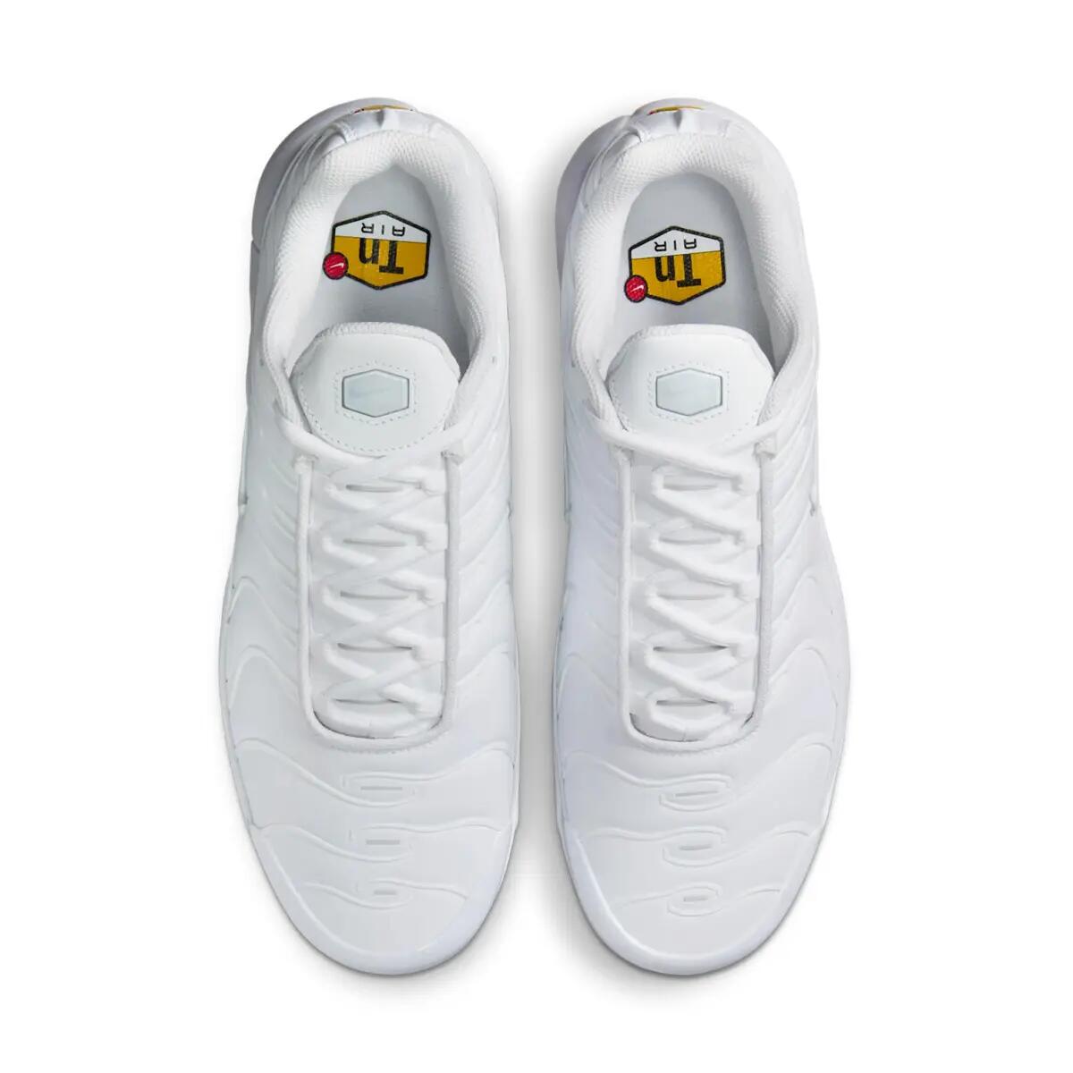 Nike Air Max Plus Golf Triple White 3/6