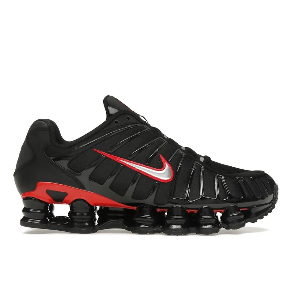 Nike Shox Tl Black University Red 1/6