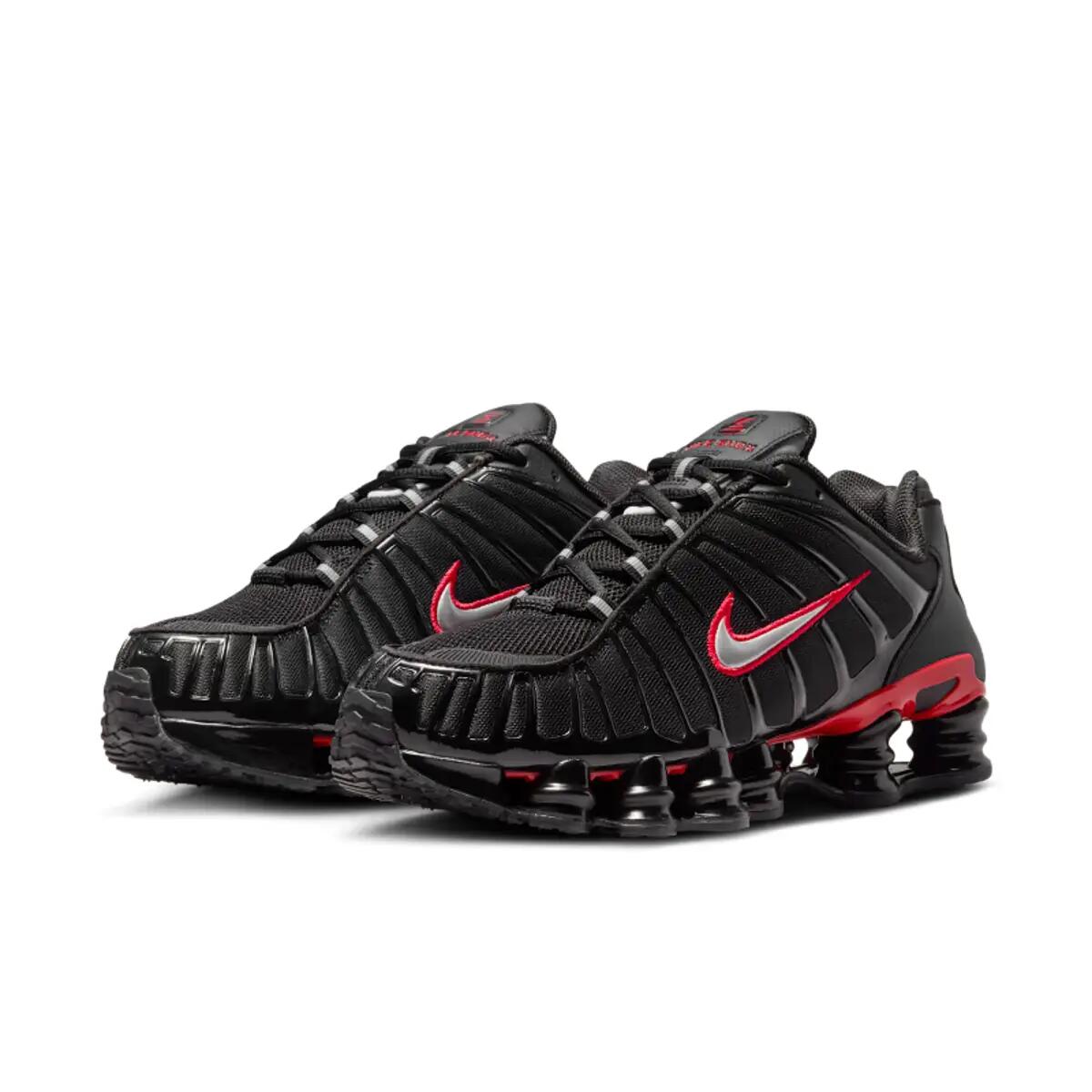 Nike Shox Tl Black University Red 4/6