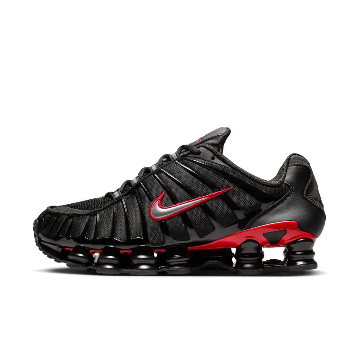 Nike Shox Tl Black University Red 2/6
