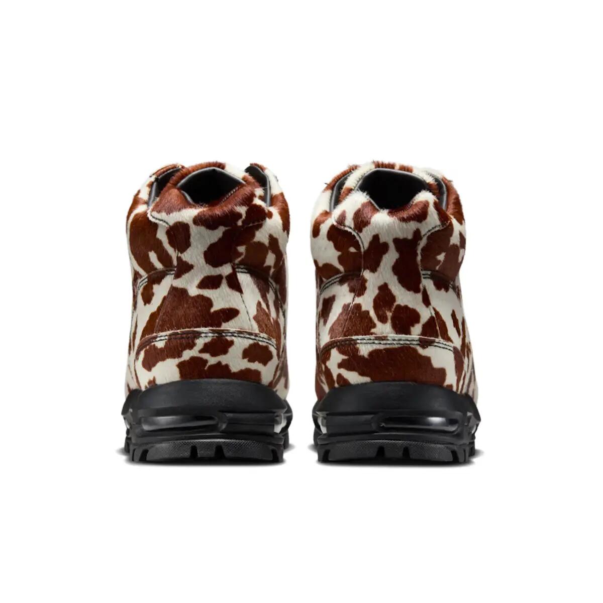 Nike Air Max Goadome Sail Cacao Wow Cow Print Pony Hair 6/6