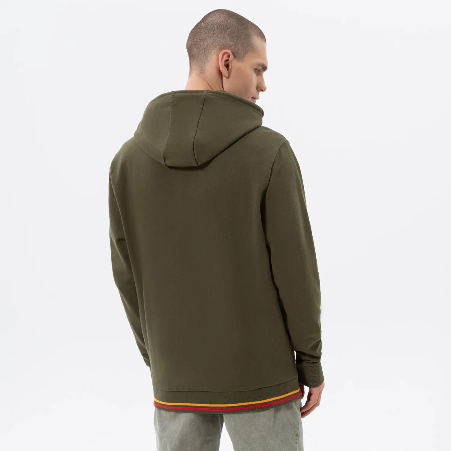 ELLESSE BLUZA MĘSKA Z KAPTUREM XXL SPORTOWA  KOLOR ZIELONY 2/5