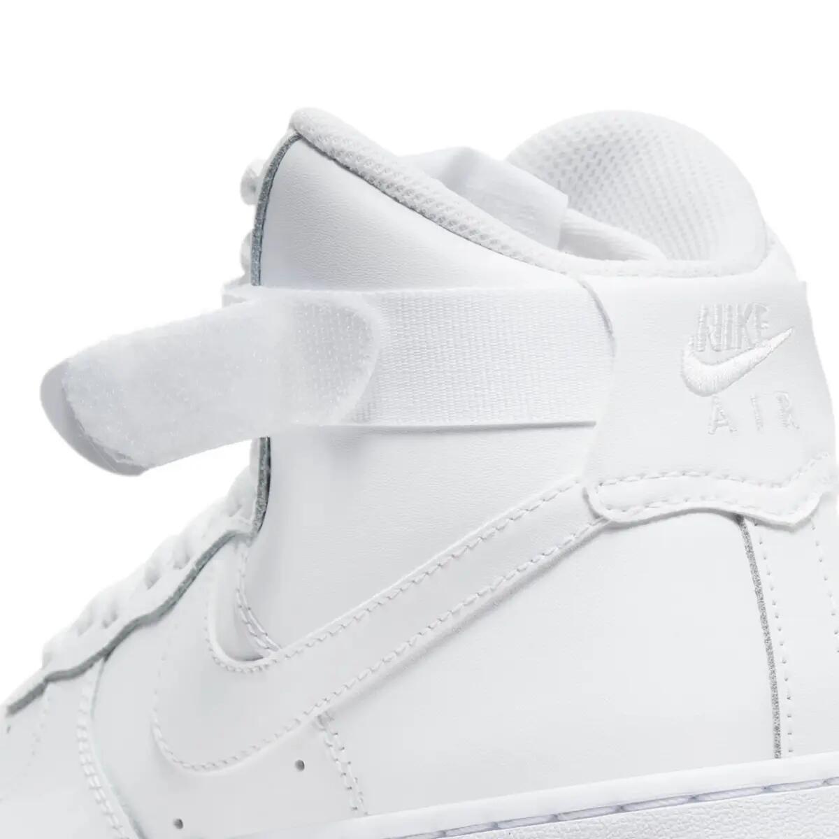Nike Air Force 1 High LE Triple White (GS) 6/6