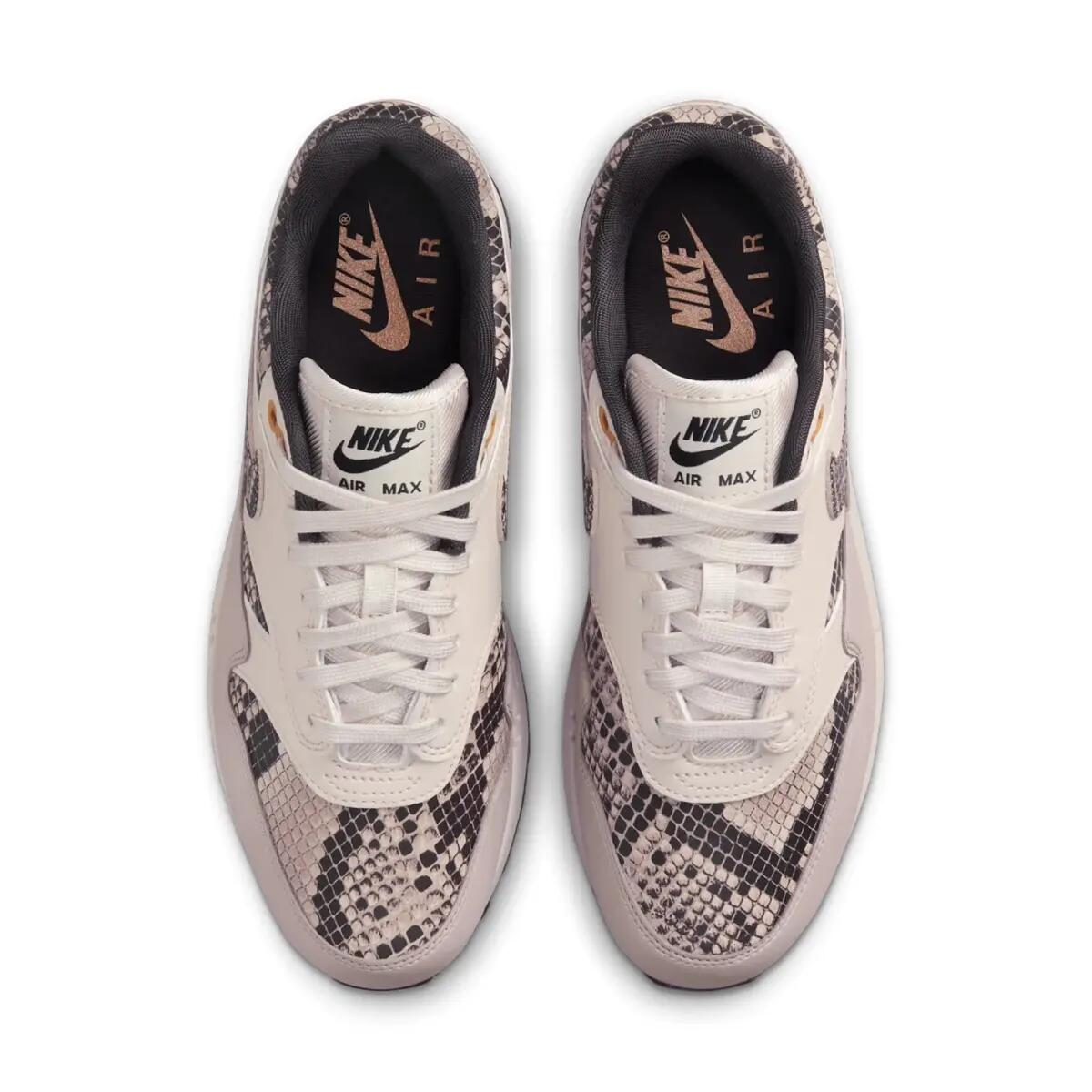Nike Air Max 1 Snakeskin Light Orewood Brown (Women's) 4/6