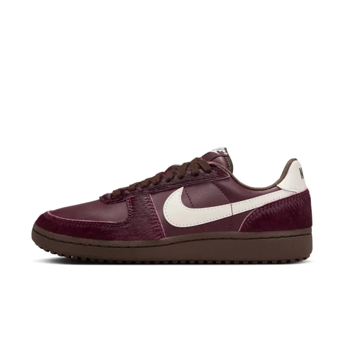 Nike Field General '82 Burgundy Crush Pony Hair (Women's) 3/6