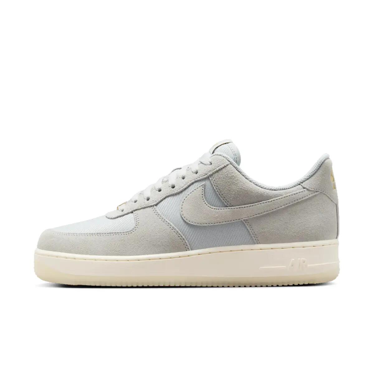 Nike Air Force 1 Low '07 LV8 Light Smoke Grey Metallic Gold Pale Ivory 3/6