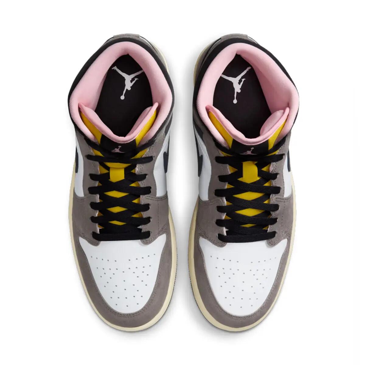 Air Jordan 1 Mid SE White Cave Stone 5/6