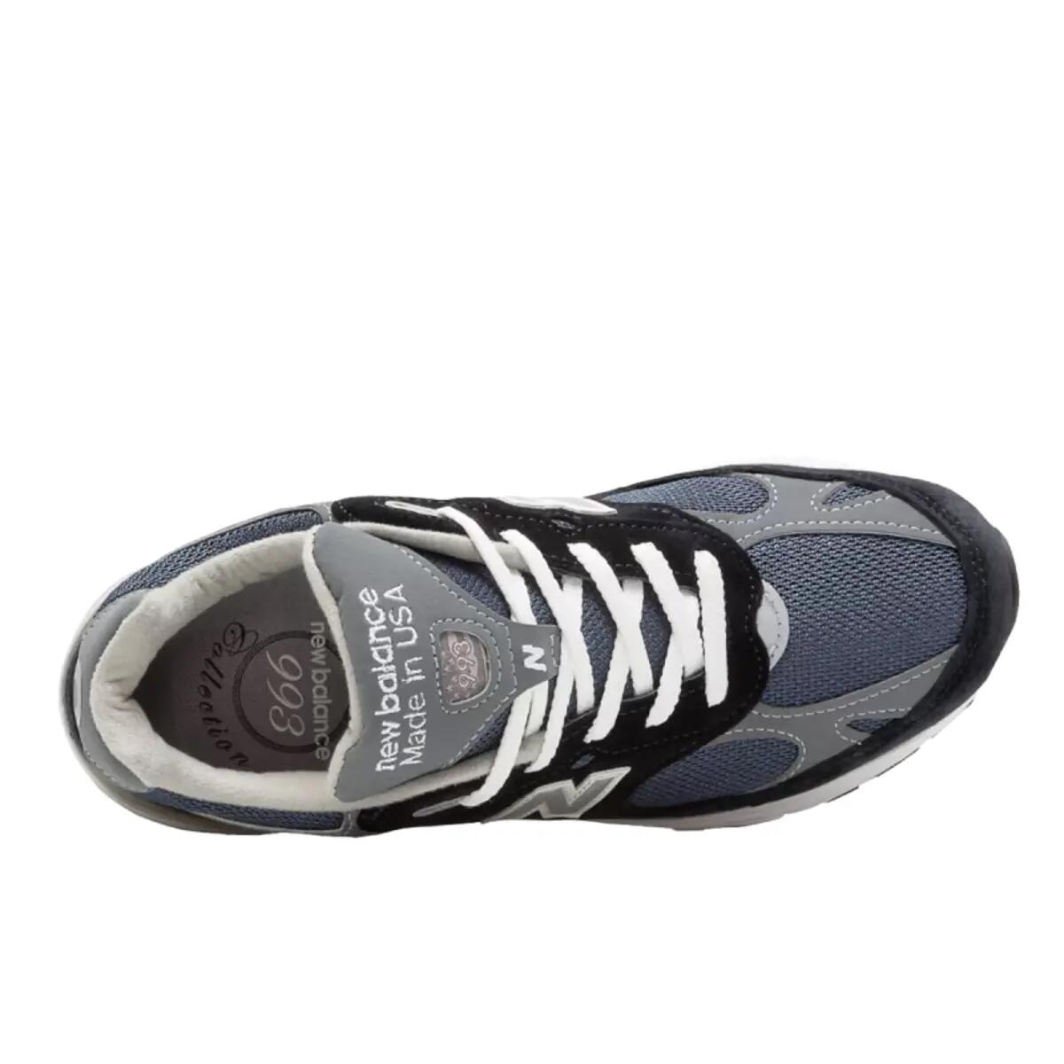 New Balance 993 Kith Navy 3/4