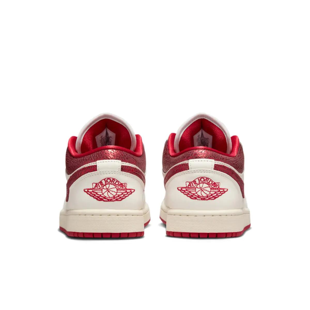 Buty Nike Air Jordan 1 Low SE Ruby Biały/Czerwony 6/6