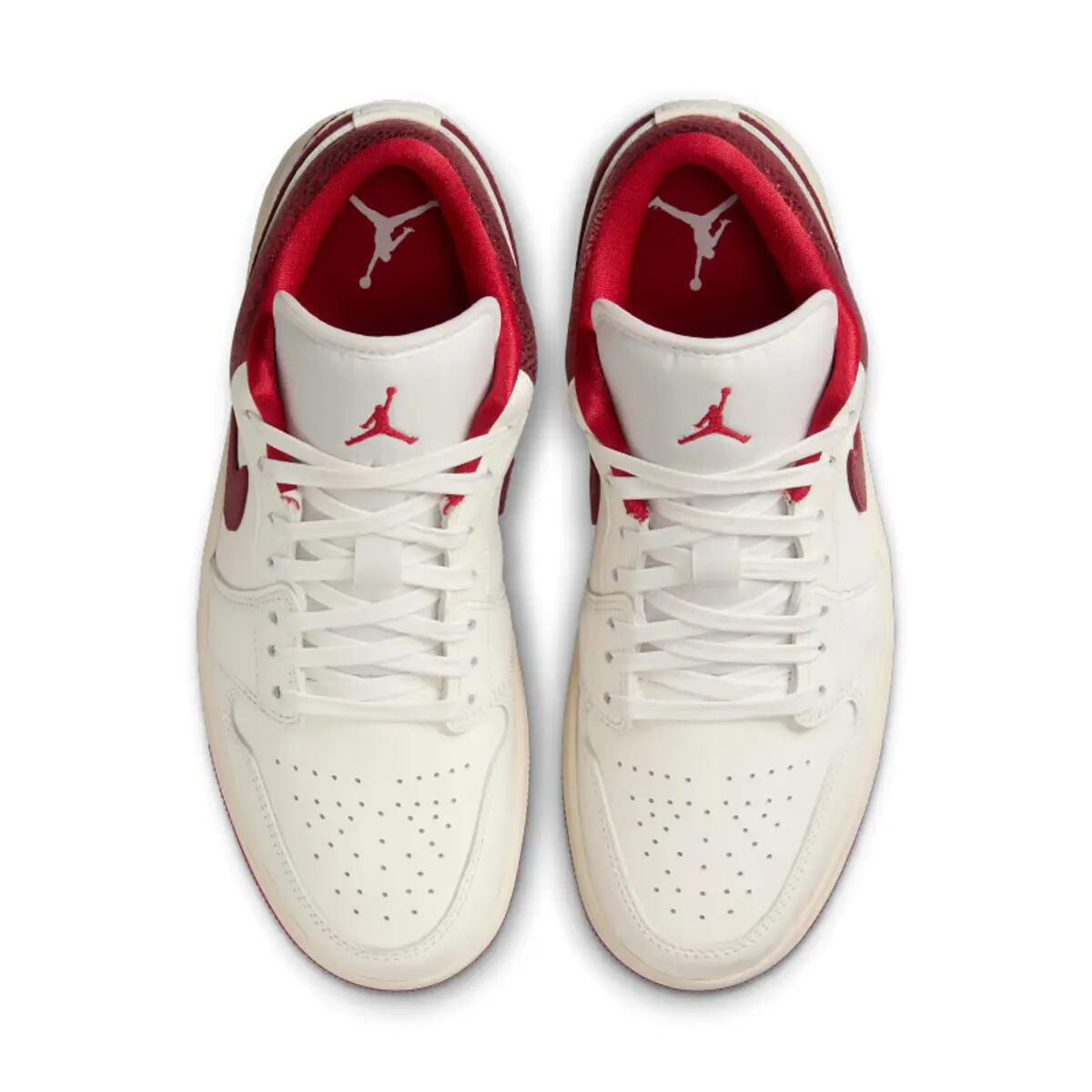 Buty Nike Air Jordan 1 Low SE Ruby Biały/Czerwony 5/6