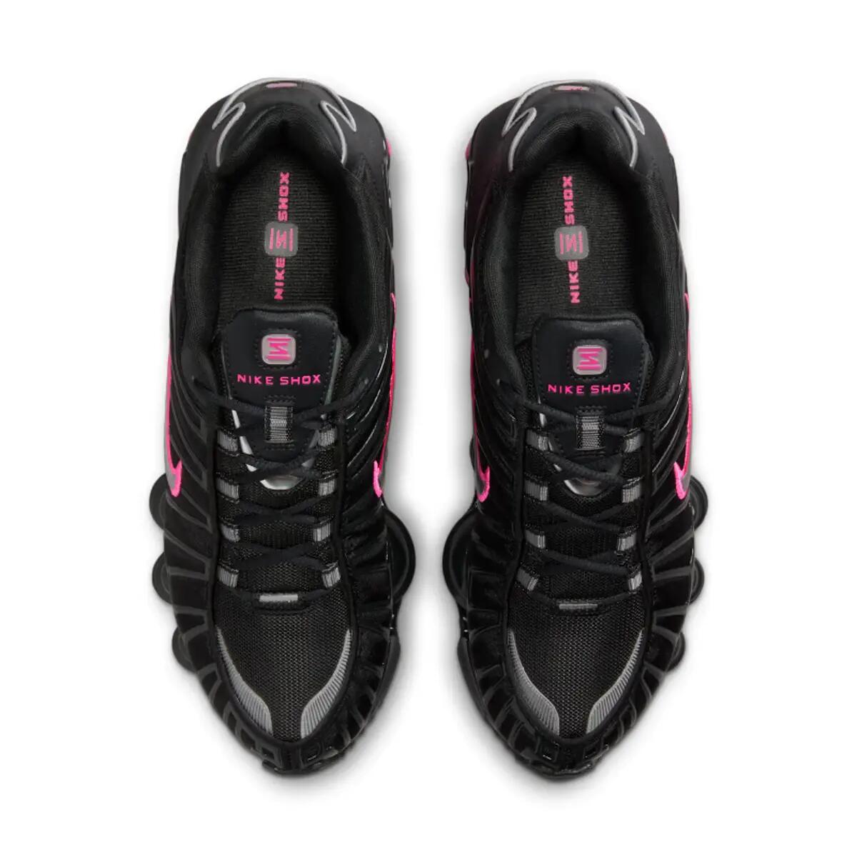 Nike Shox Tl Off Noir Hyper Pink Silver 4/6