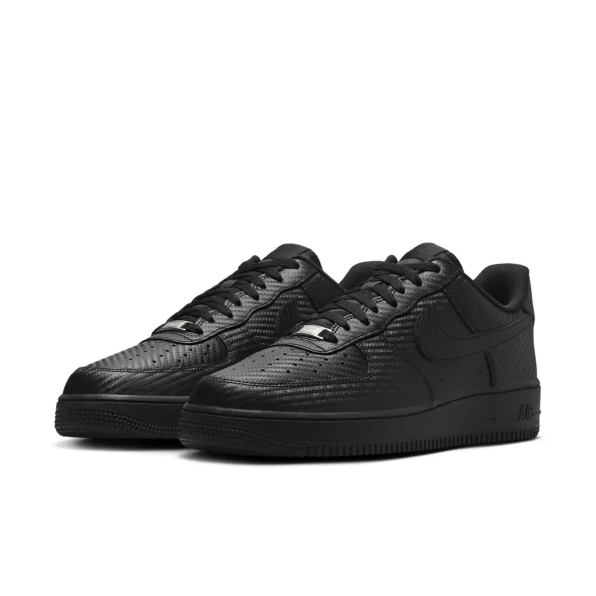 Nike Air Force 1 Low Black Carbon Fiber 4/6