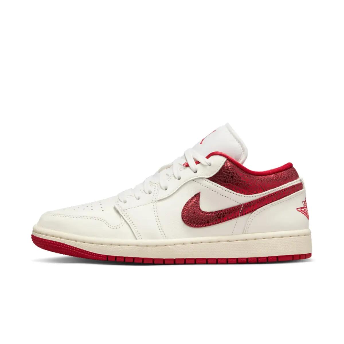 Buty Nike Air Jordan 1 Low SE Ruby Biały/Czerwony 2/6