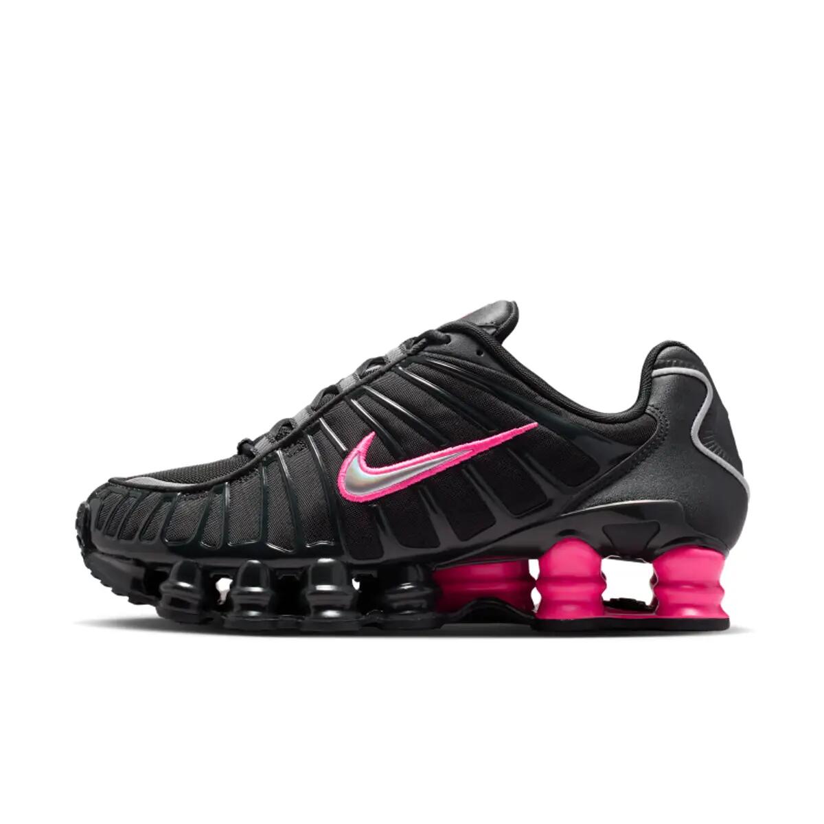 Nike Shox Tl Off Noir Hyper Pink Silver 2/6