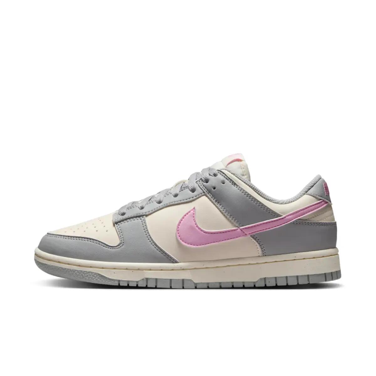 Nike Dunk Low Next Nature Light Smoke Grey Pink Rise (Women's) 2/6