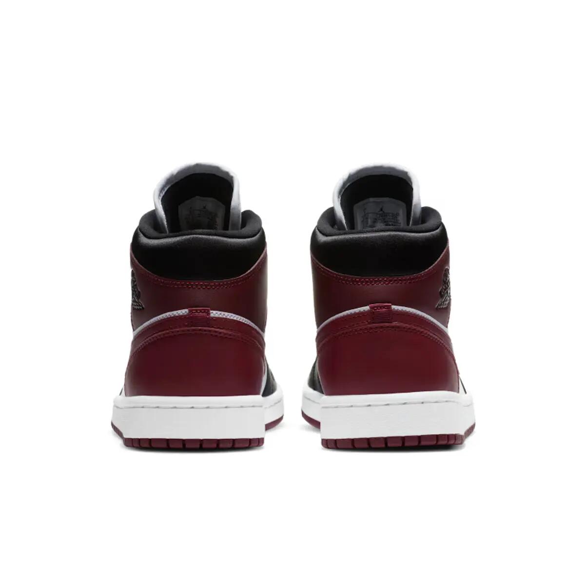 Air Jordan 1 Mid SE Black Dark Beetroot (W) 6/6