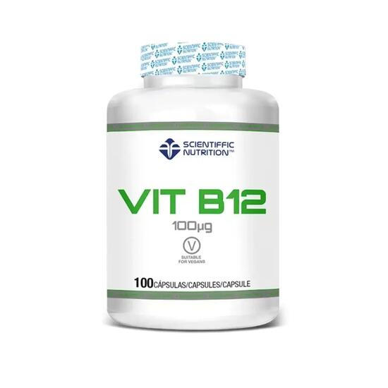 VIT B12 100 cápsulas Scientiffic Nutrition