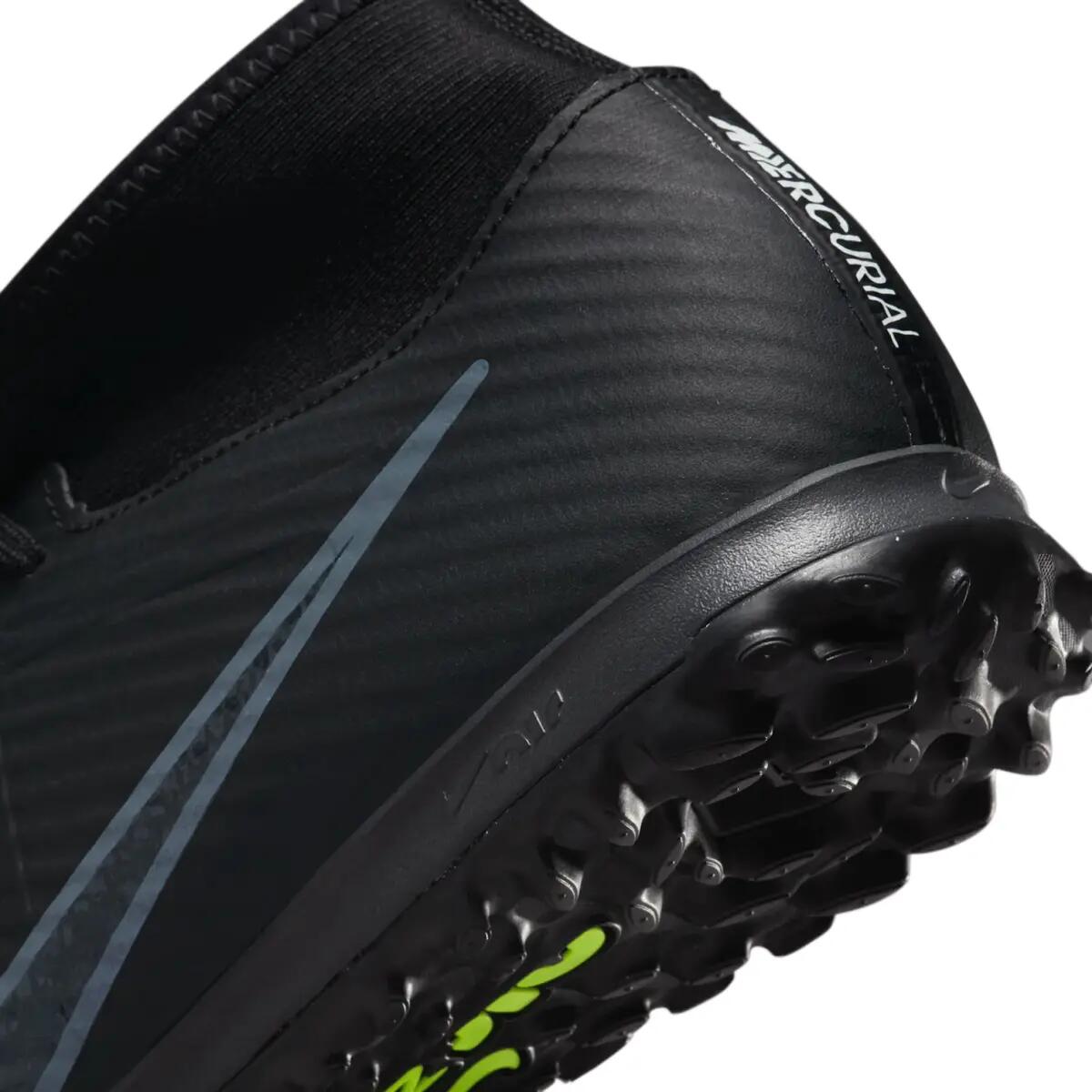 Nike Zoom Mercurial Superfly 9 Academy TF Black Dark Smoke Grey 6/6