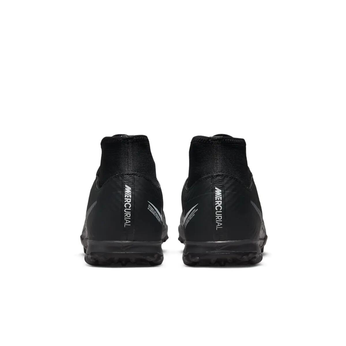 Nike Zoom Mercurial Superfly 9 Academy TF Black Dark Smoke Grey 4/6