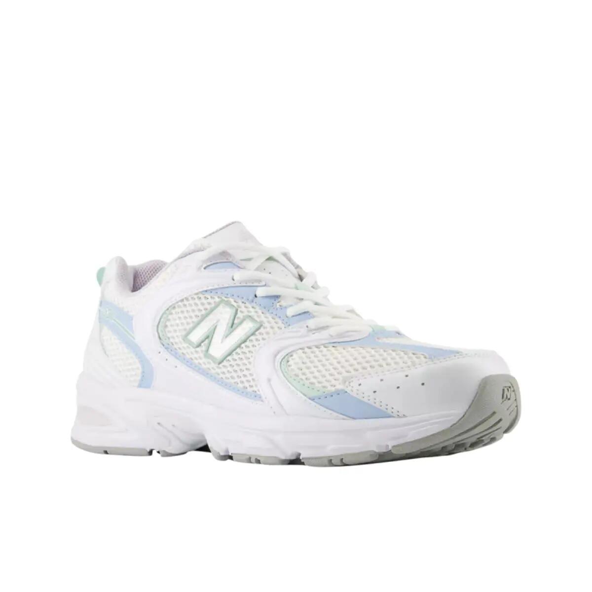 New Balance 530 White Light Chrome Blue Clay Ash 5/6