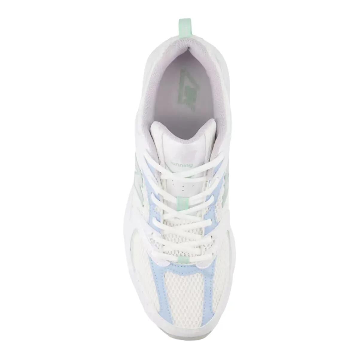 New Balance 530 White Light Chrome Blue Clay Ash 4/6