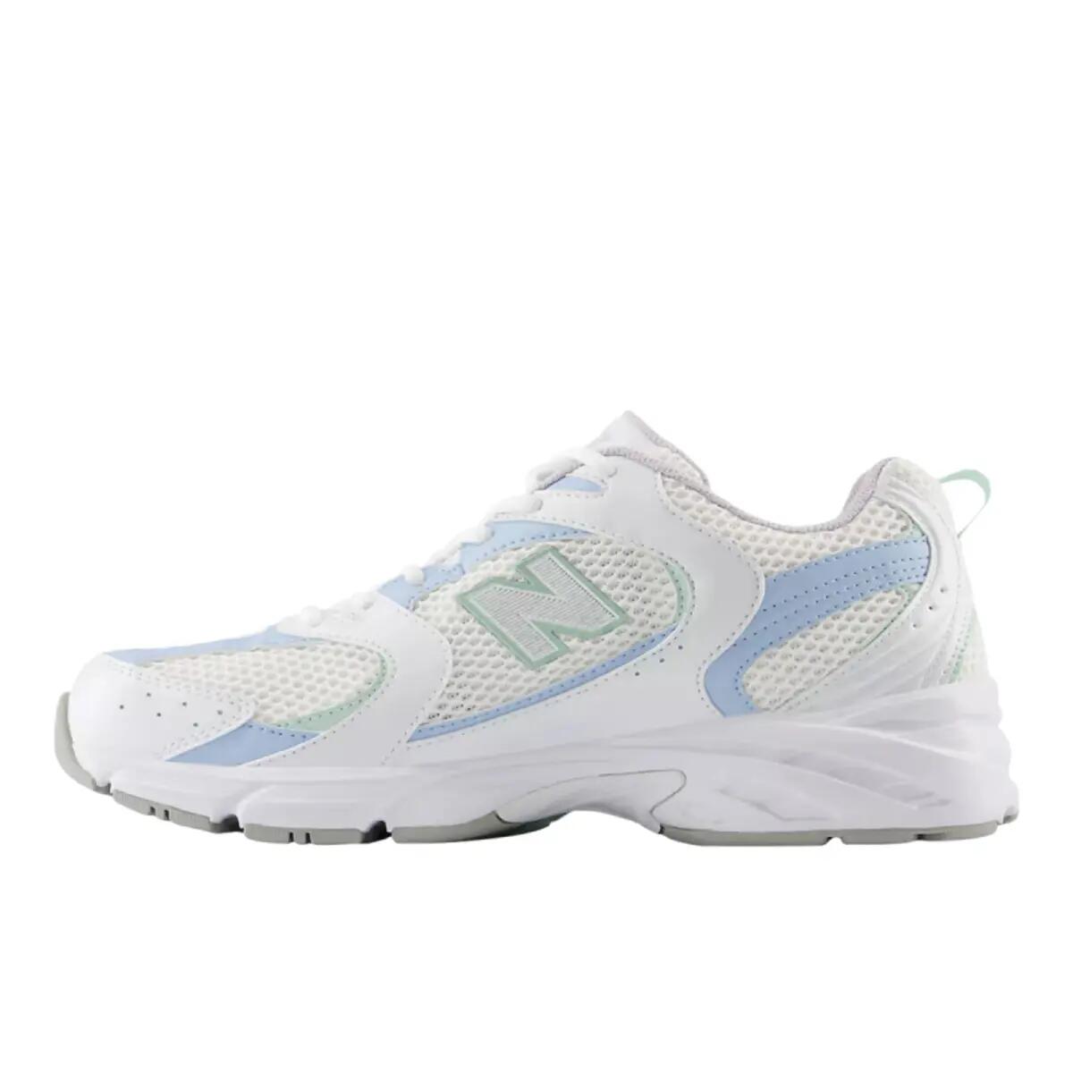 New Balance 530 White Light Chrome Blue Clay Ash 2/6