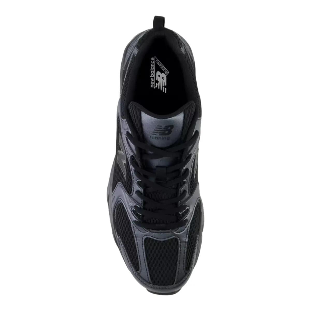New Balance 530 Black Dark Grey 3/5