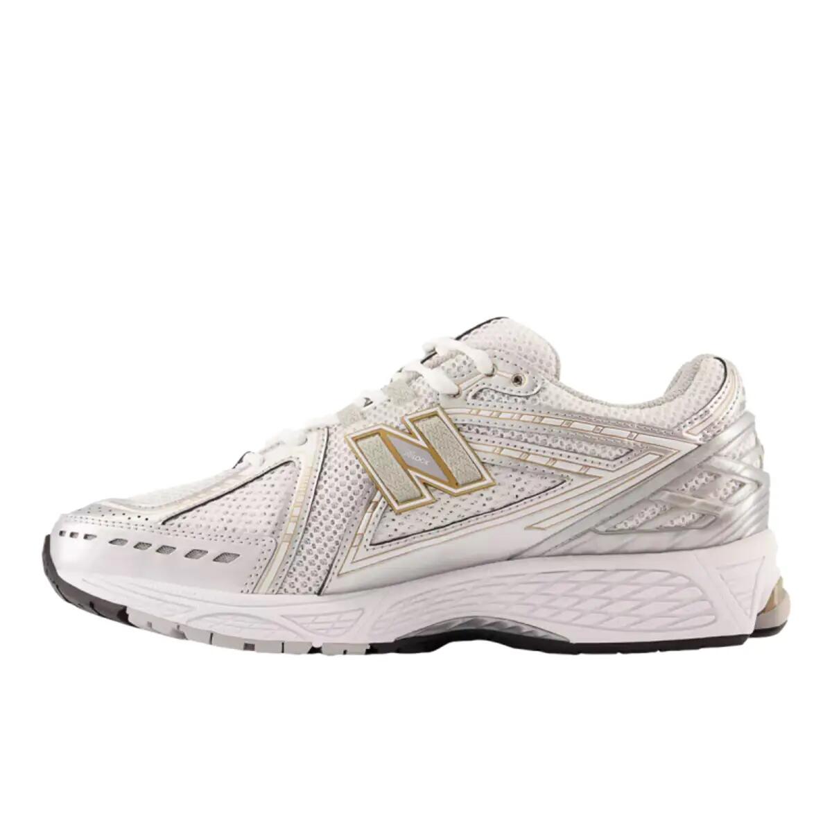 New Balance 1906R White Rain Cloud Silver Metallic 3/5