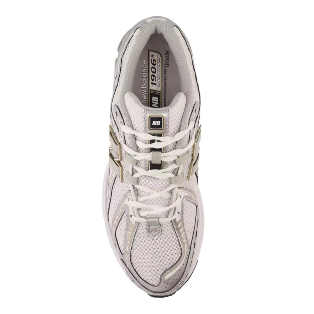 New Balance 1906R White Rain Cloud Silver Metallic 2/5