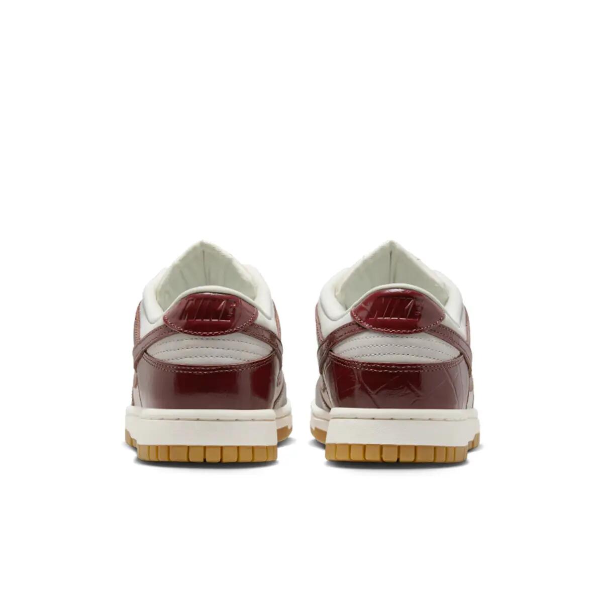 Nike Dunk Low LX Dark Team Red Croc (Women's) 6/6