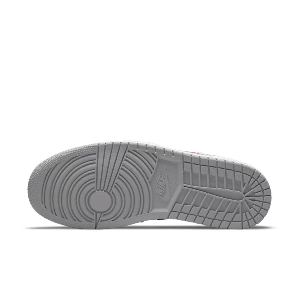 Air Jordan 1 Low Light Smoke Grey Gym Red 3/6