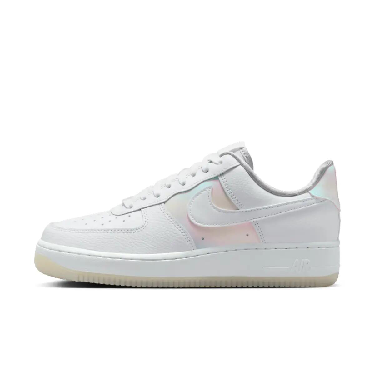 Nike Air Force 1 Low 07 White Multi Color Ghost (W) 3/6