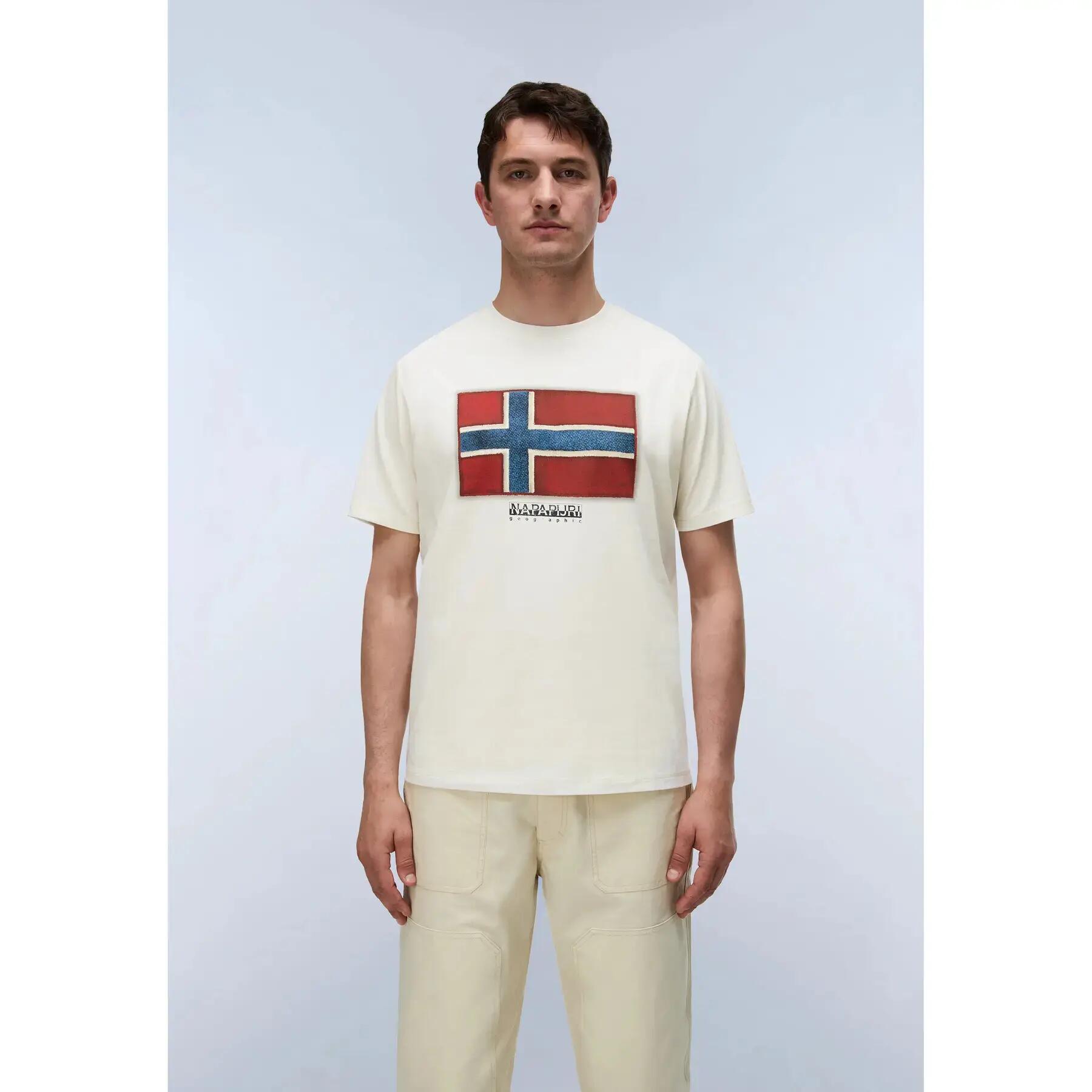 T-shirt Napapijri S-Flag Tiki 7/7