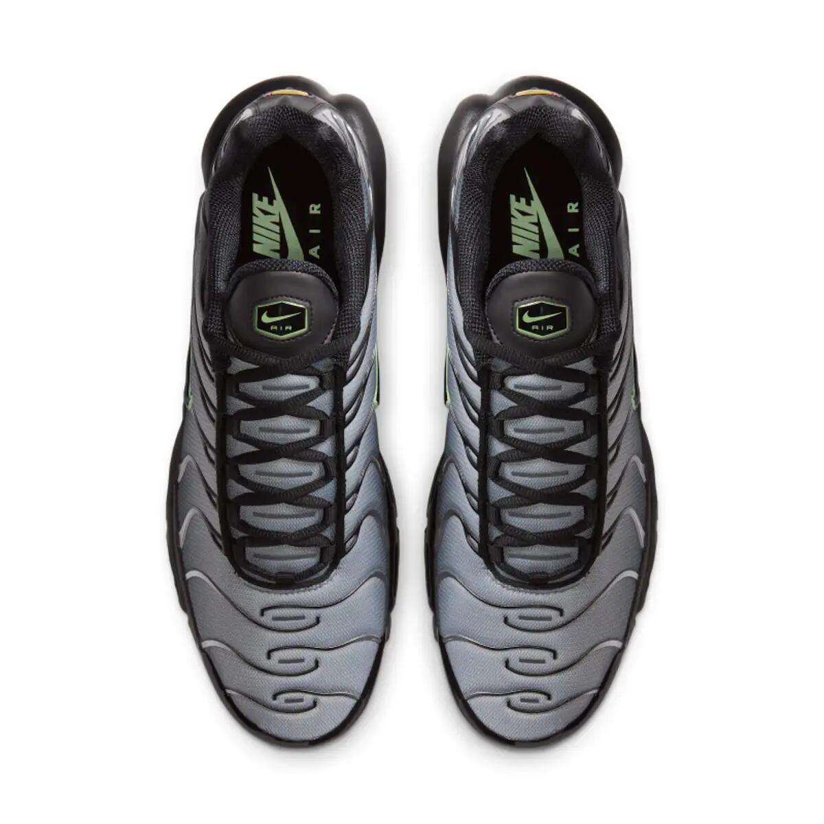Nike Air Max Plus Black Particle Grey Vapour Green 5/8