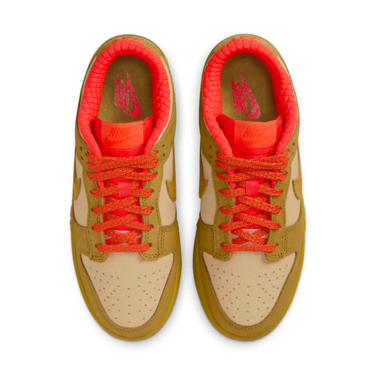 Nike Dunk Low Bronzine Sesame Picante Red (Women's) 5/6