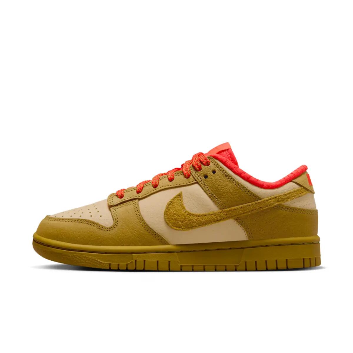 Nike Dunk Low Bronzine Sesame Picante Red (Women's) 3/6