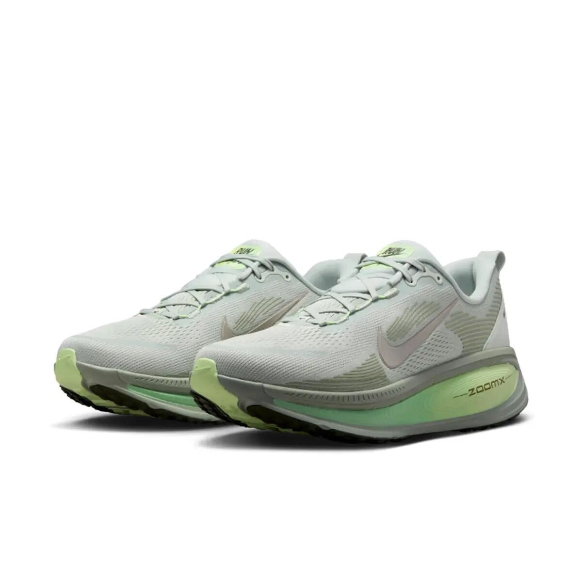 Nike Vomero 18 Light Silver Barely Volt Dusty Olive College Grey 4/6