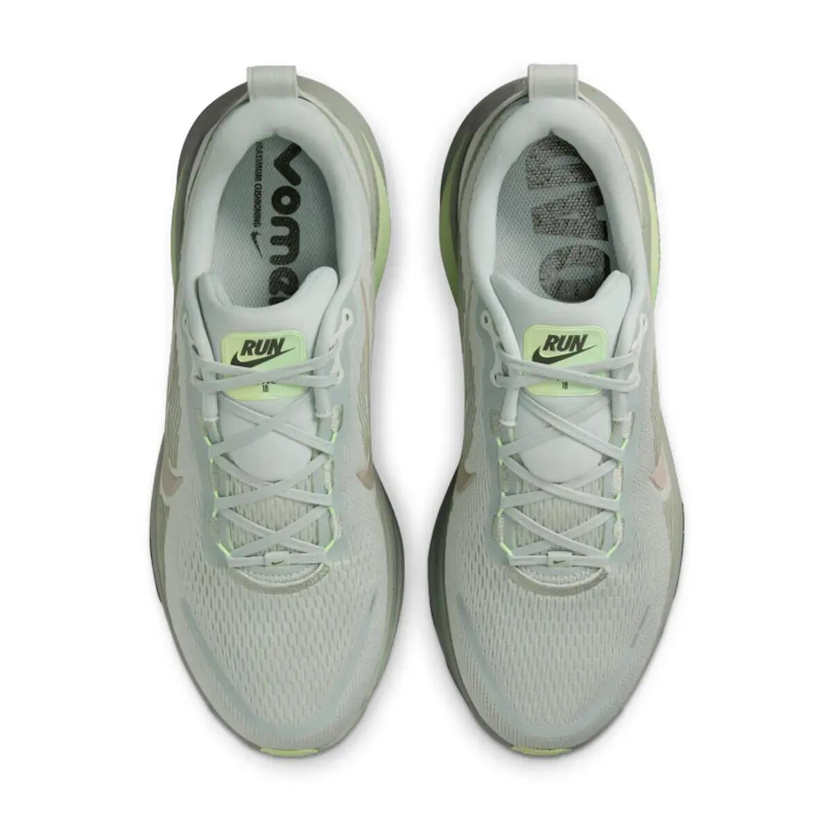 Nike Vomero 18 Light Silver Barely Volt Dusty Olive College Grey 3/6