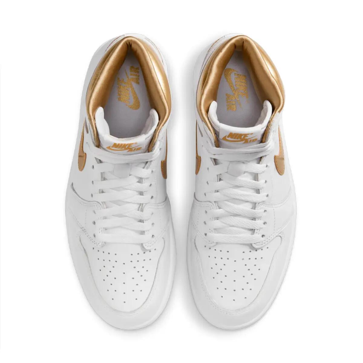 Jordan 1 Retro High OG Metallic Gold (Women's) 3/6