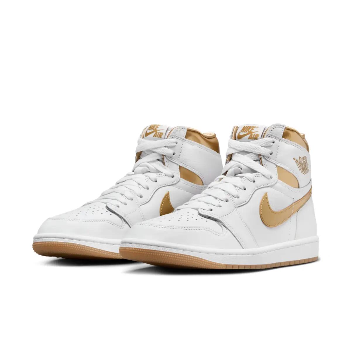Jordan 1 Retro High OG Metallic Gold (Women's) 2/6