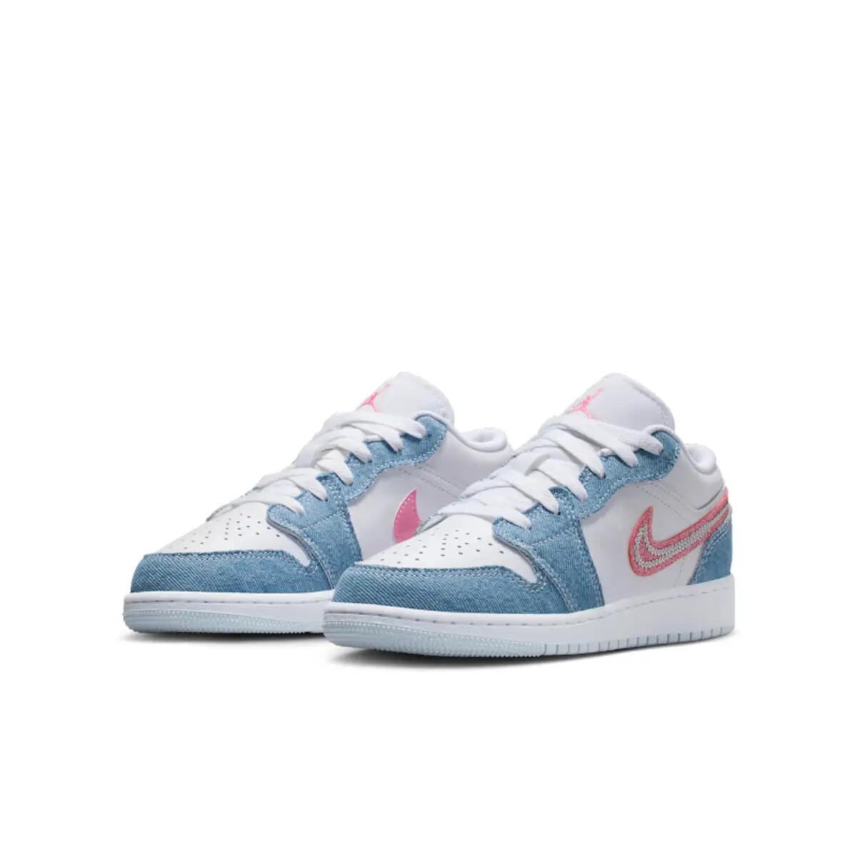 Jordan 1 Low SE Denim Sequin (GS) 5/6