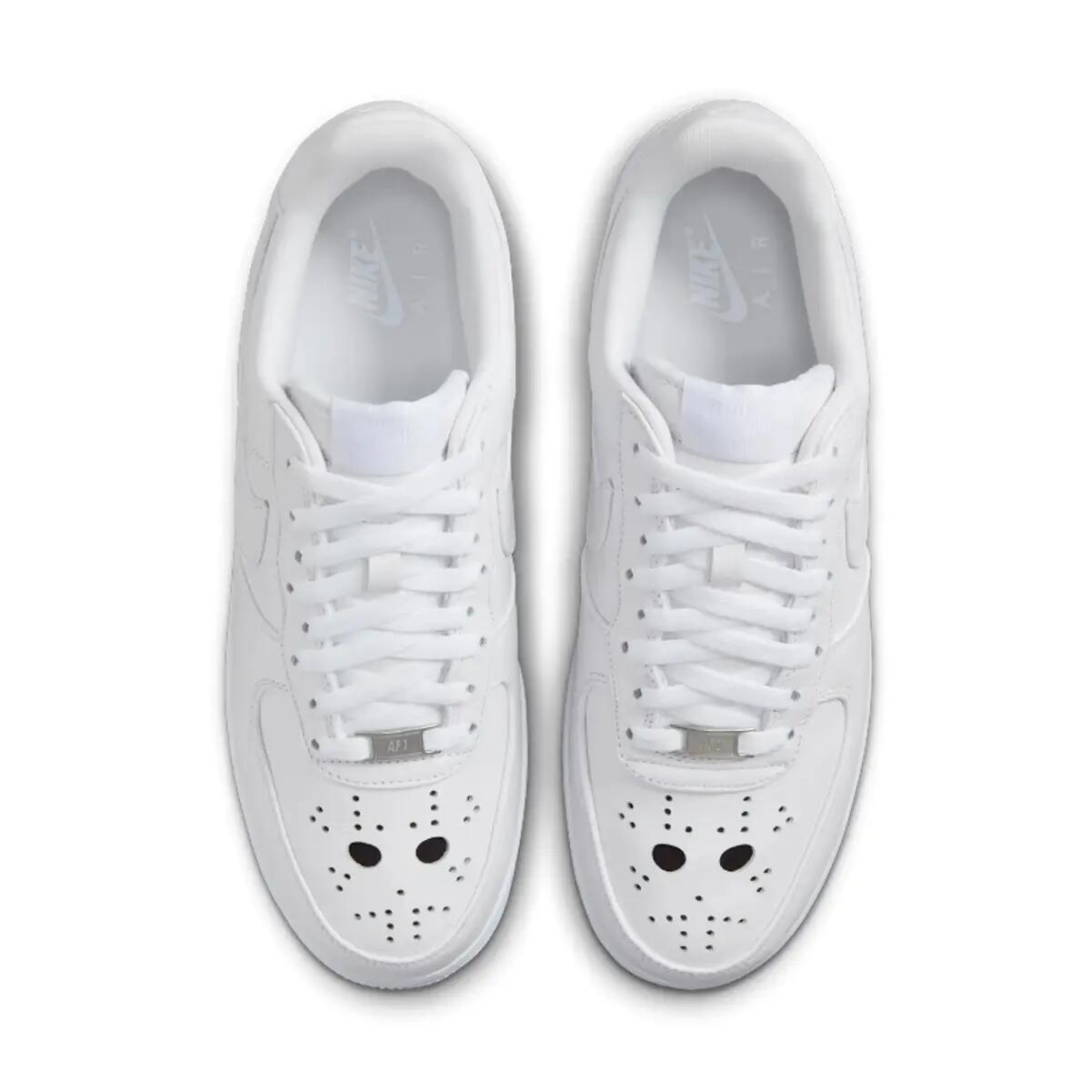 Hombre - Nike Air Force 1 Low Retro QS - IB4025-100 - Blanco 4/6