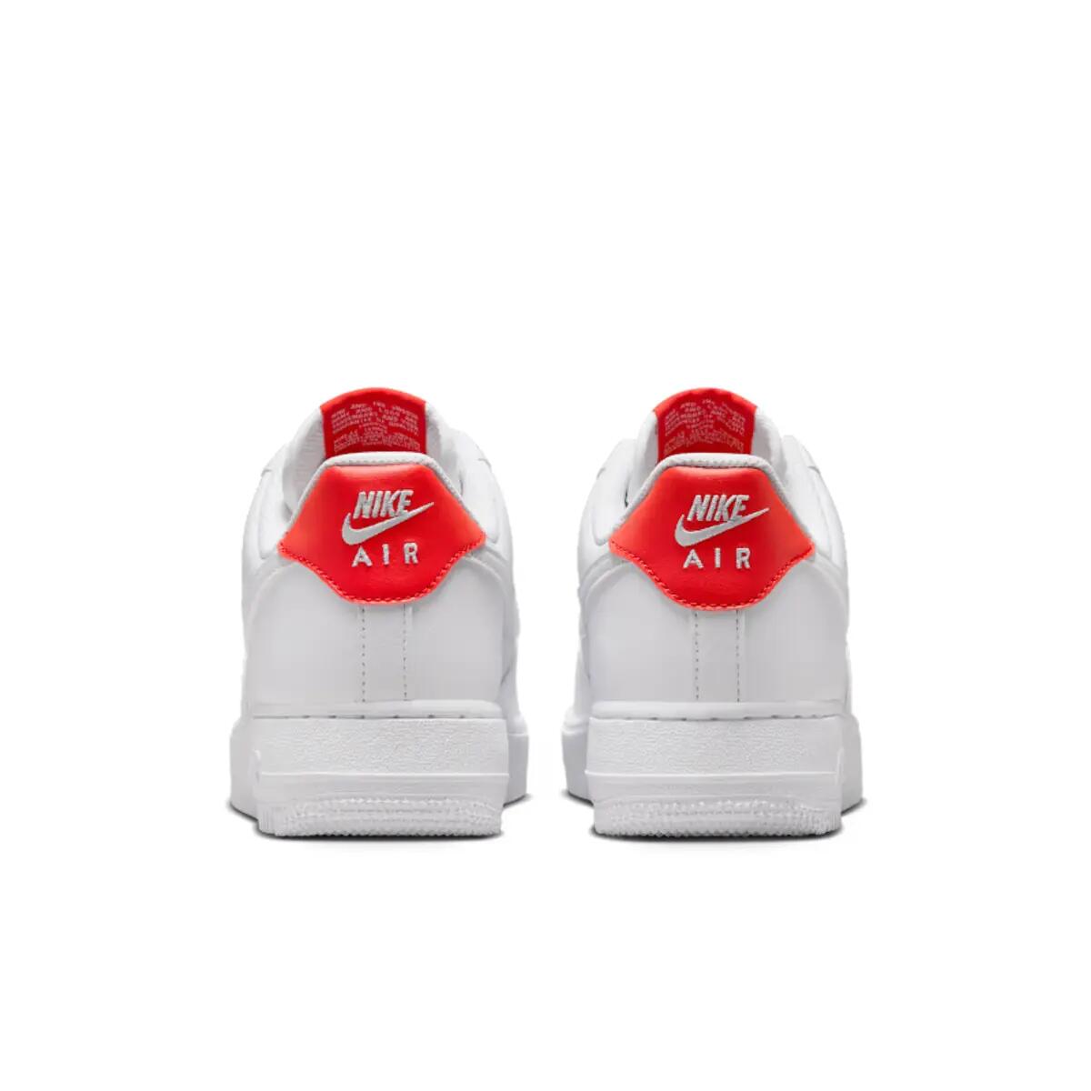 Nike Air Force 1 Low '07 White Pink Foam Metallic Silver Light Crimson (Women's) 6/6