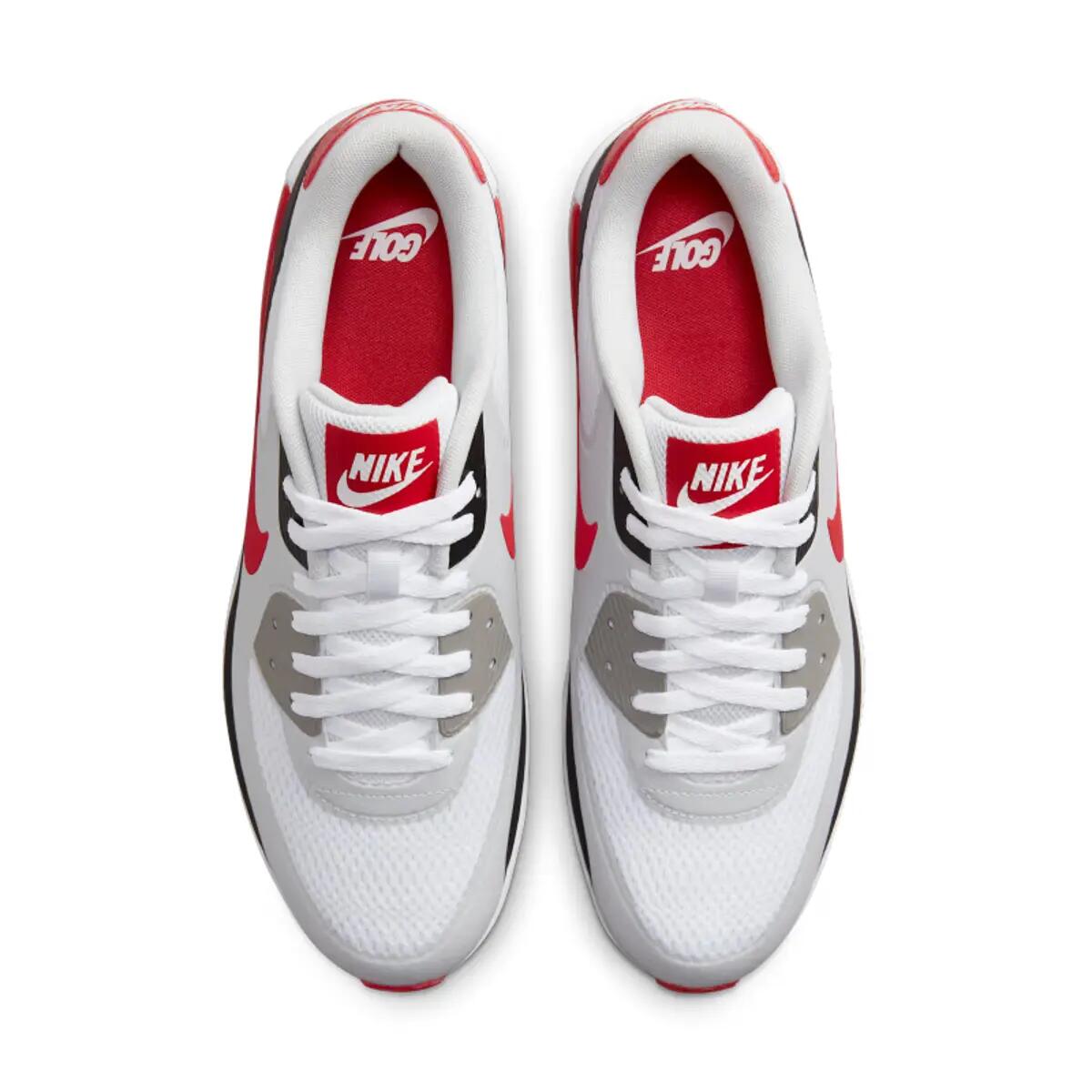 Nike Air Max 90 Golf White Black University Red 4/6