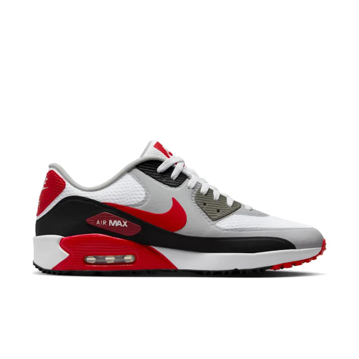 Nike Air Max 90 Golf White Black University Red 3/6