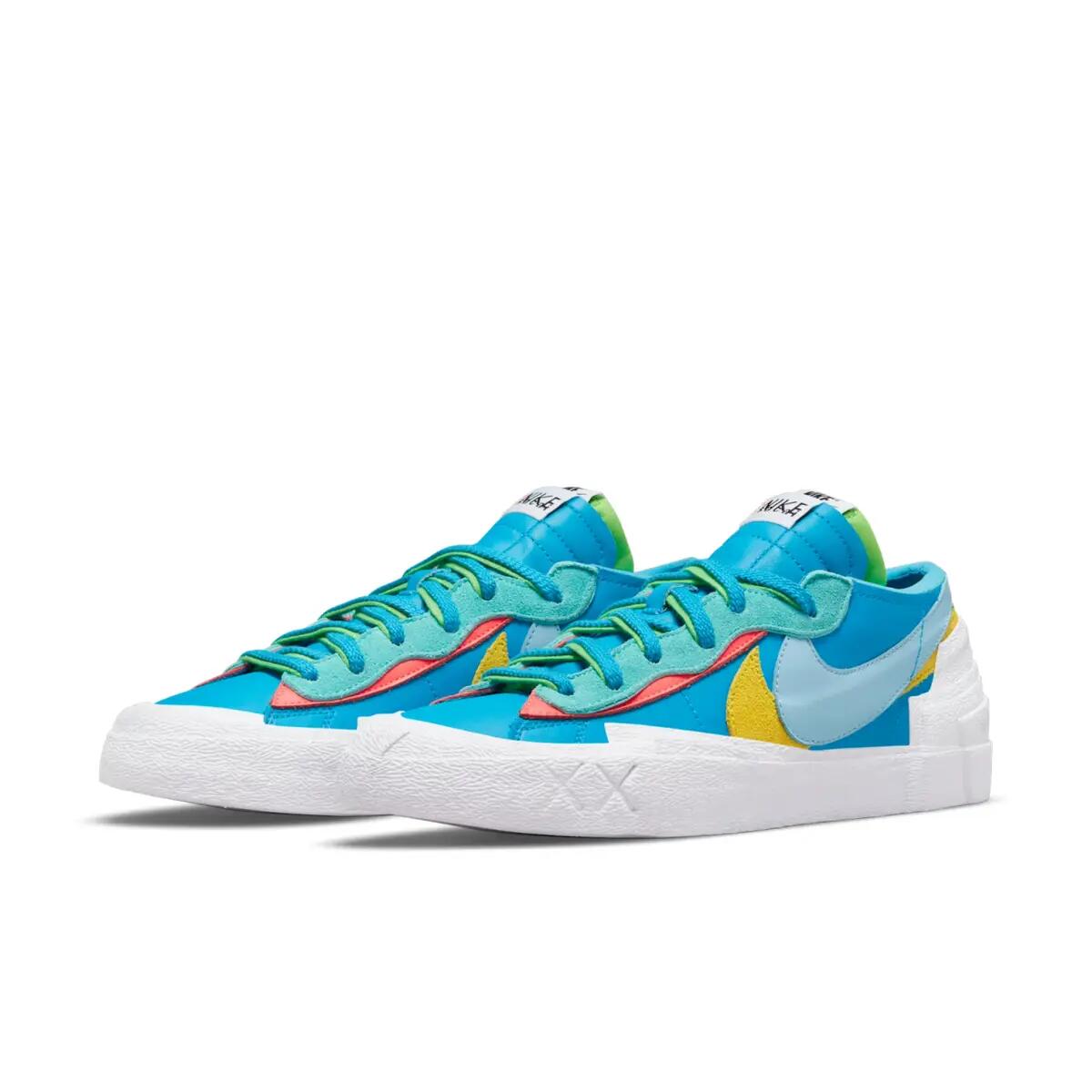Nike Blazer Low Sacai Kaws Blue 2/6