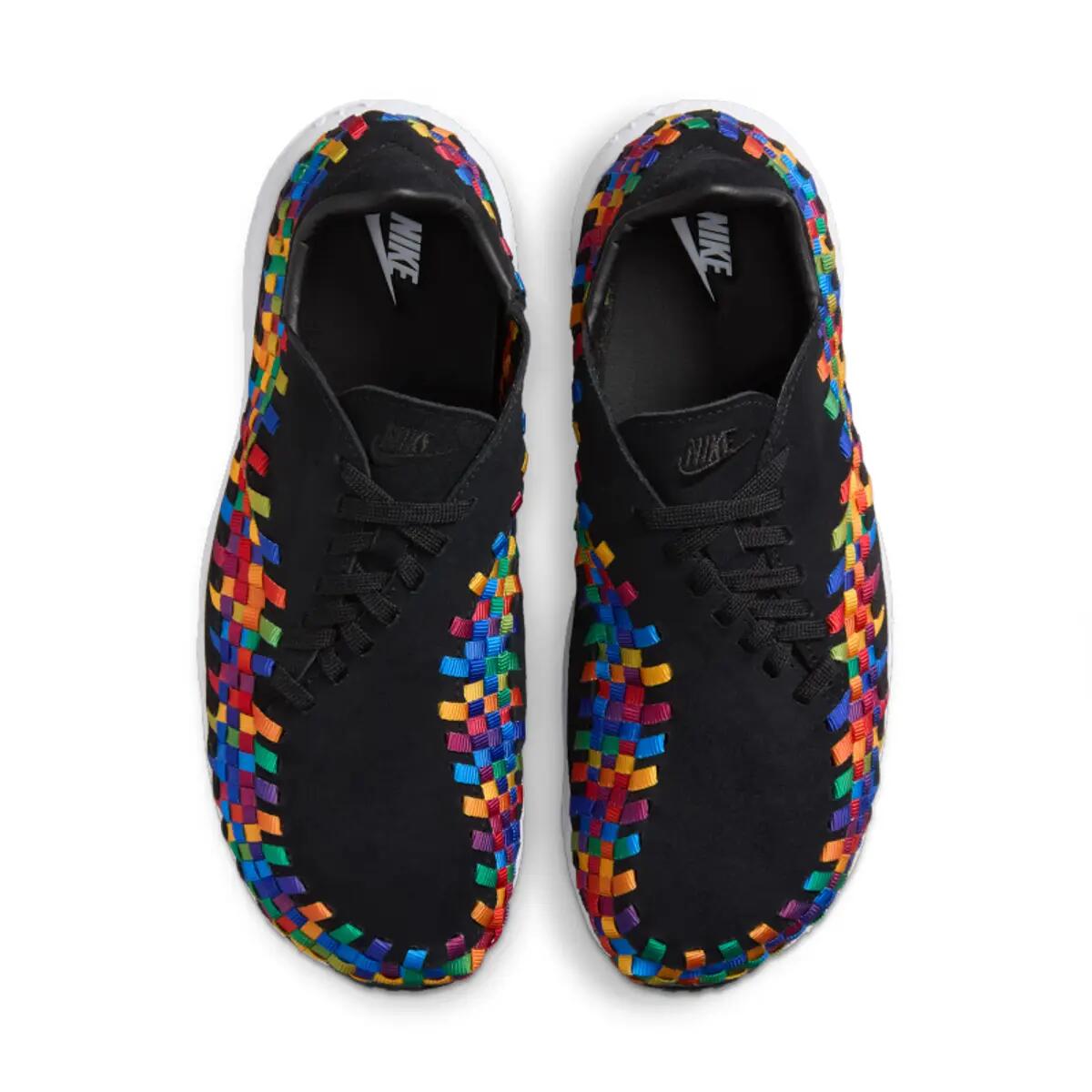 Nike Air Footscape Woven Black Rainbow (Women's) 5/6