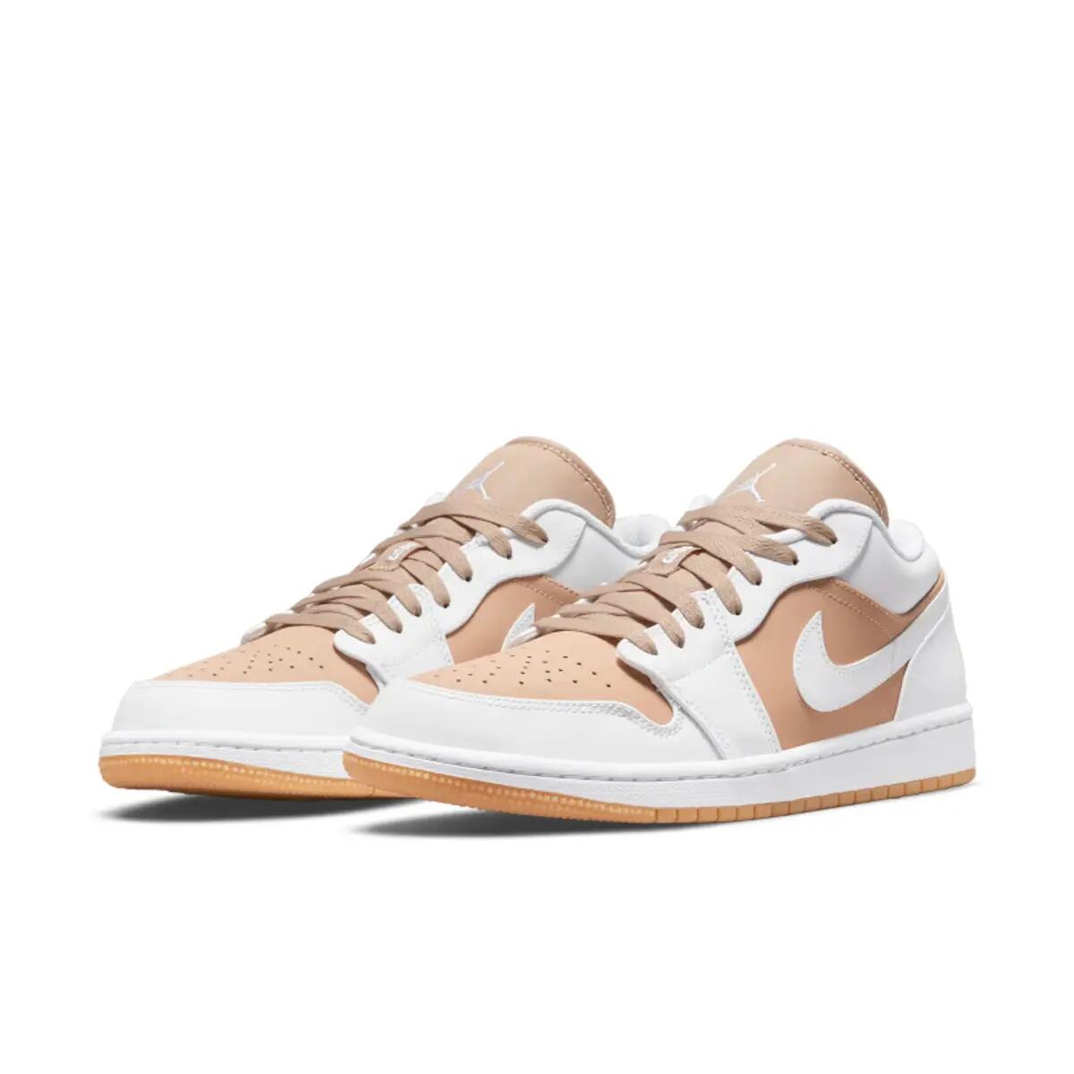 Jordan 1 Low Gum White 4/6